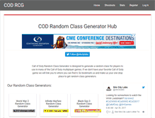Tablet Screenshot of codrcg.com